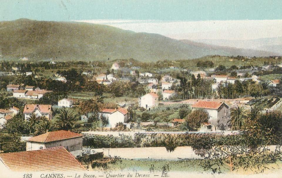 Le quartier du Devens à La Bocca