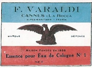 Flacon de parfum de la maison Varaldi
