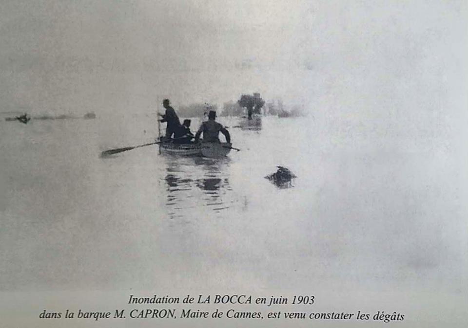 Les inondations de juin 1903 à La Bocca